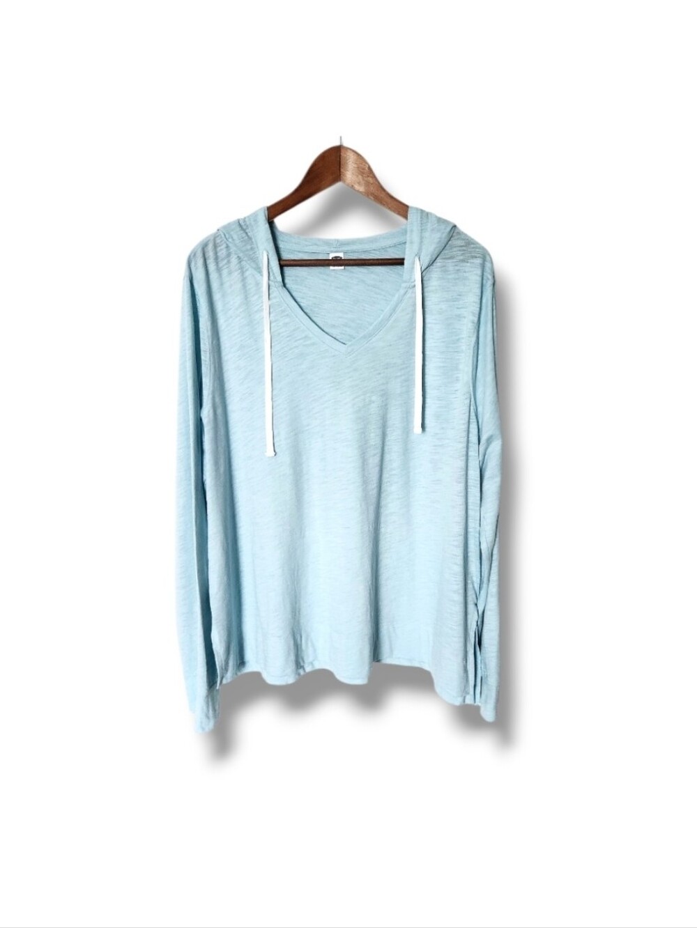 Old Navy Lightweight Slub-Knit Jersey T-Shirt Hoodie | XXL